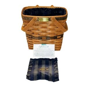 🔥 Longaberger 1996 Collectors Club Membership Basket Charter Member No Liner
